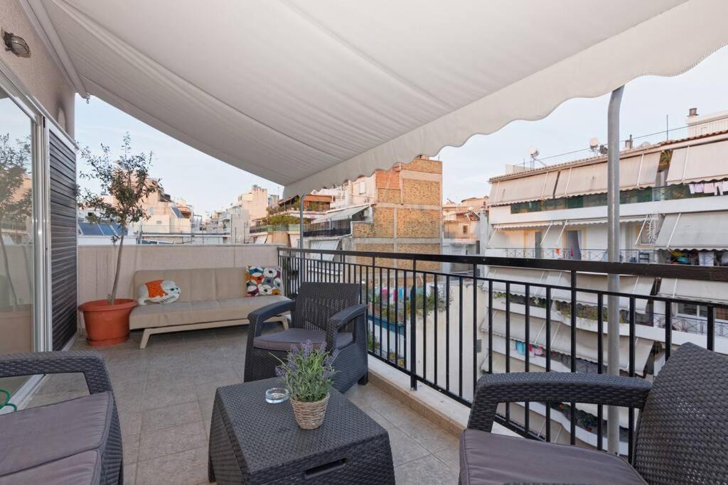 Big Terrace Near Metro And Athens Center Διαμέρισμα Εξωτερικό φωτογραφία
